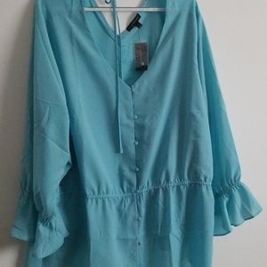 Womens plus size blouse